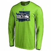 Men's Seahawks Green 2018 NFL Playoffs Long Sleeve T-Shirt,baseball caps,new era cap wholesale,wholesale hats